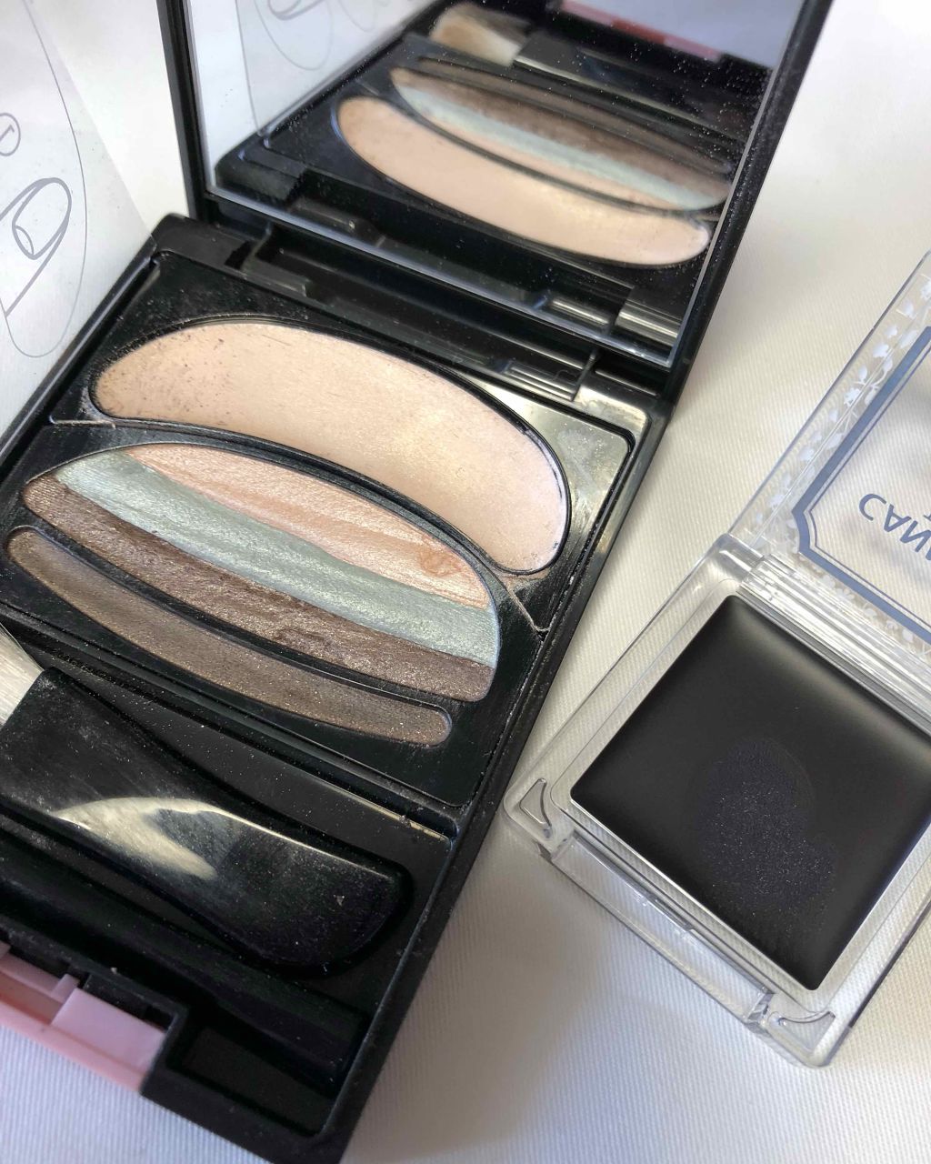 ブラシひと塗りシャドウ/オーブ/アイシャドウパレットを使ったクチコミ（2枚目）