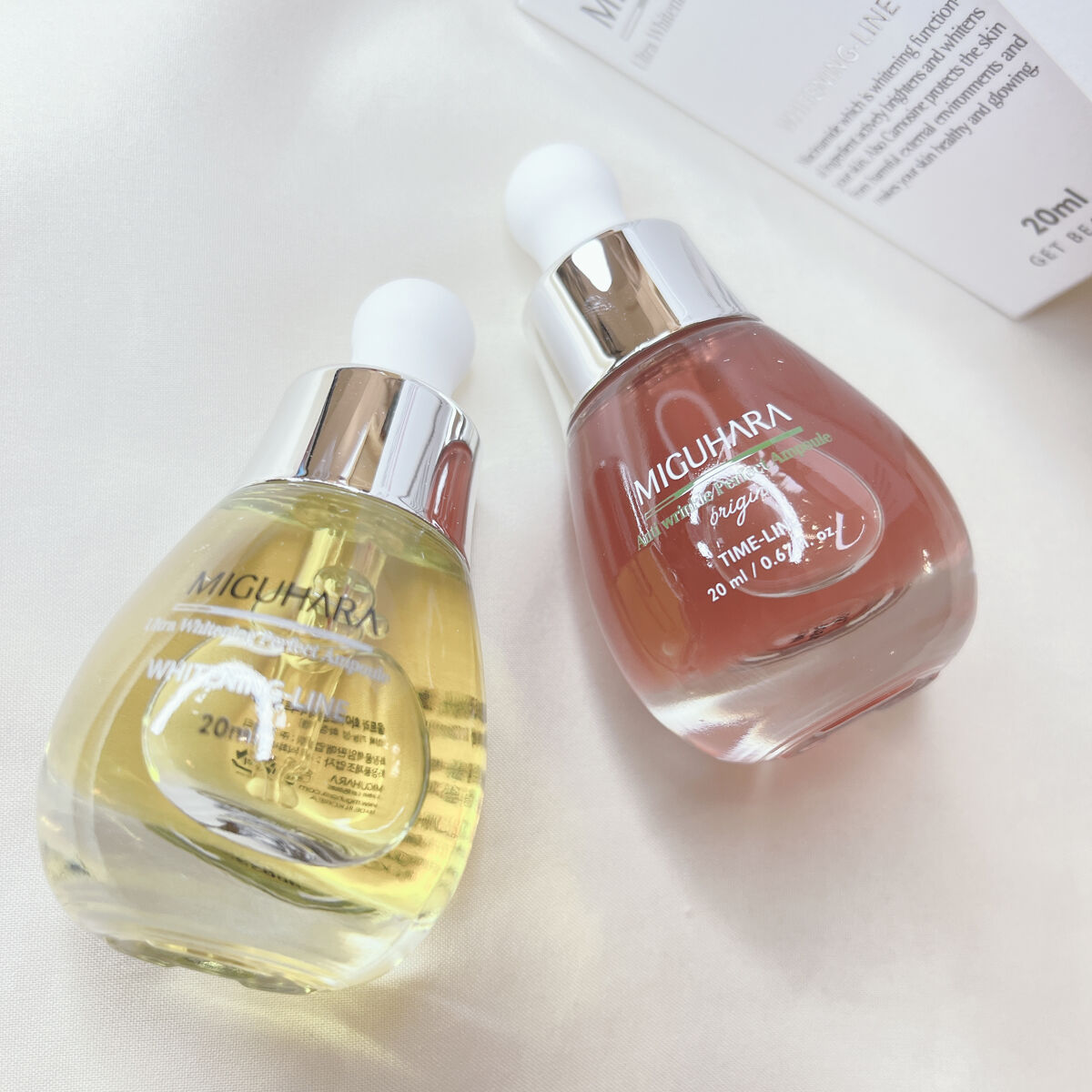 Ultra Whitening Perfect Ampoule/MIGUHARA/美容液を使ったクチコミ（3枚目）