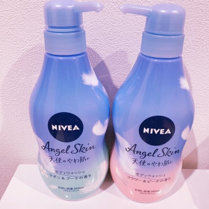 ニベア エンジェルスキン ボディウォッシュ フラワー&ピーチの香り/ニベア/ボディソープを使ったクチコミ(1枚目)