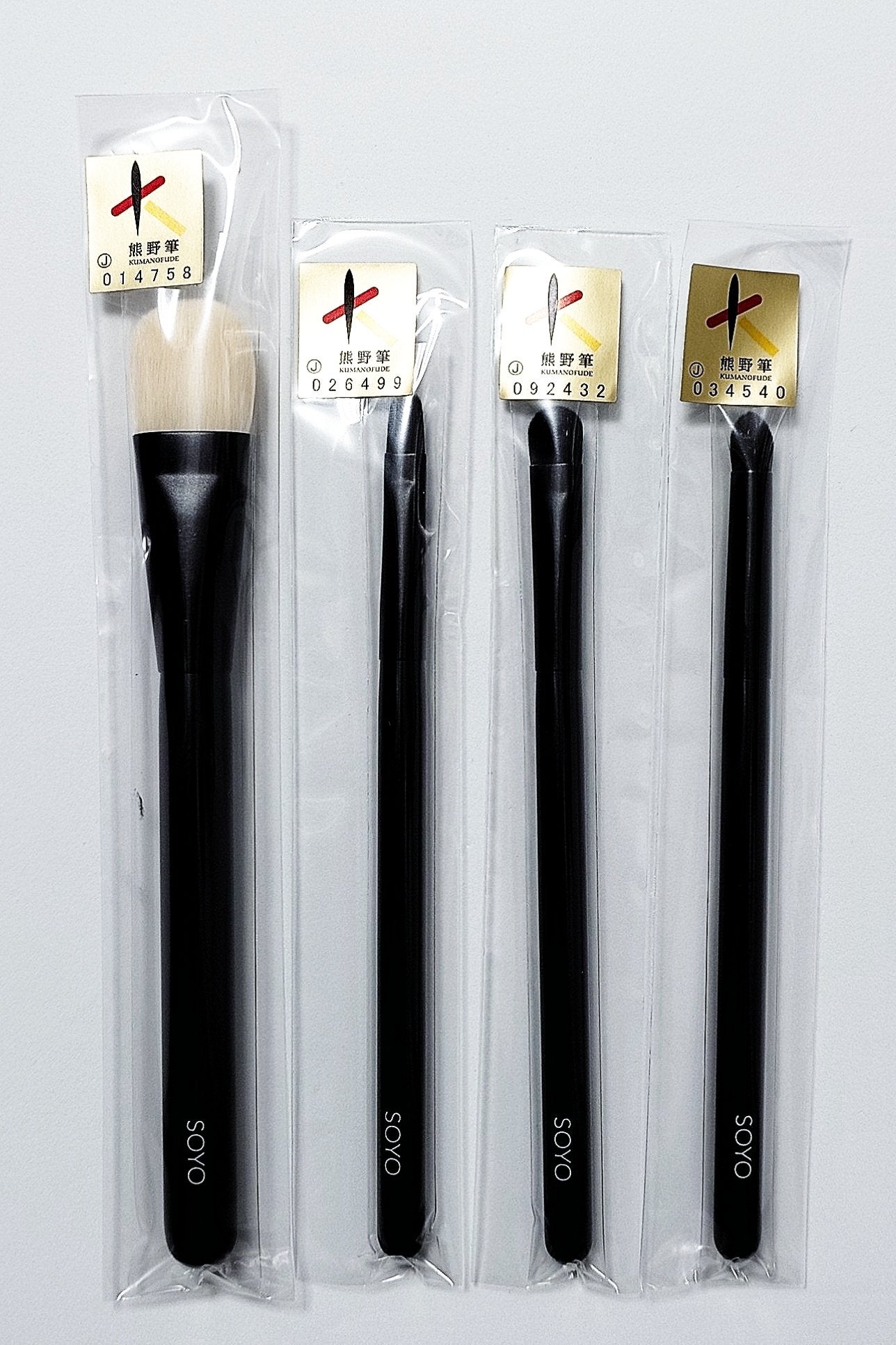 SOYO エクセレンス 4アディショナル (4本)/SOYO/メイクブラシを使ったクチコミ(1枚目)