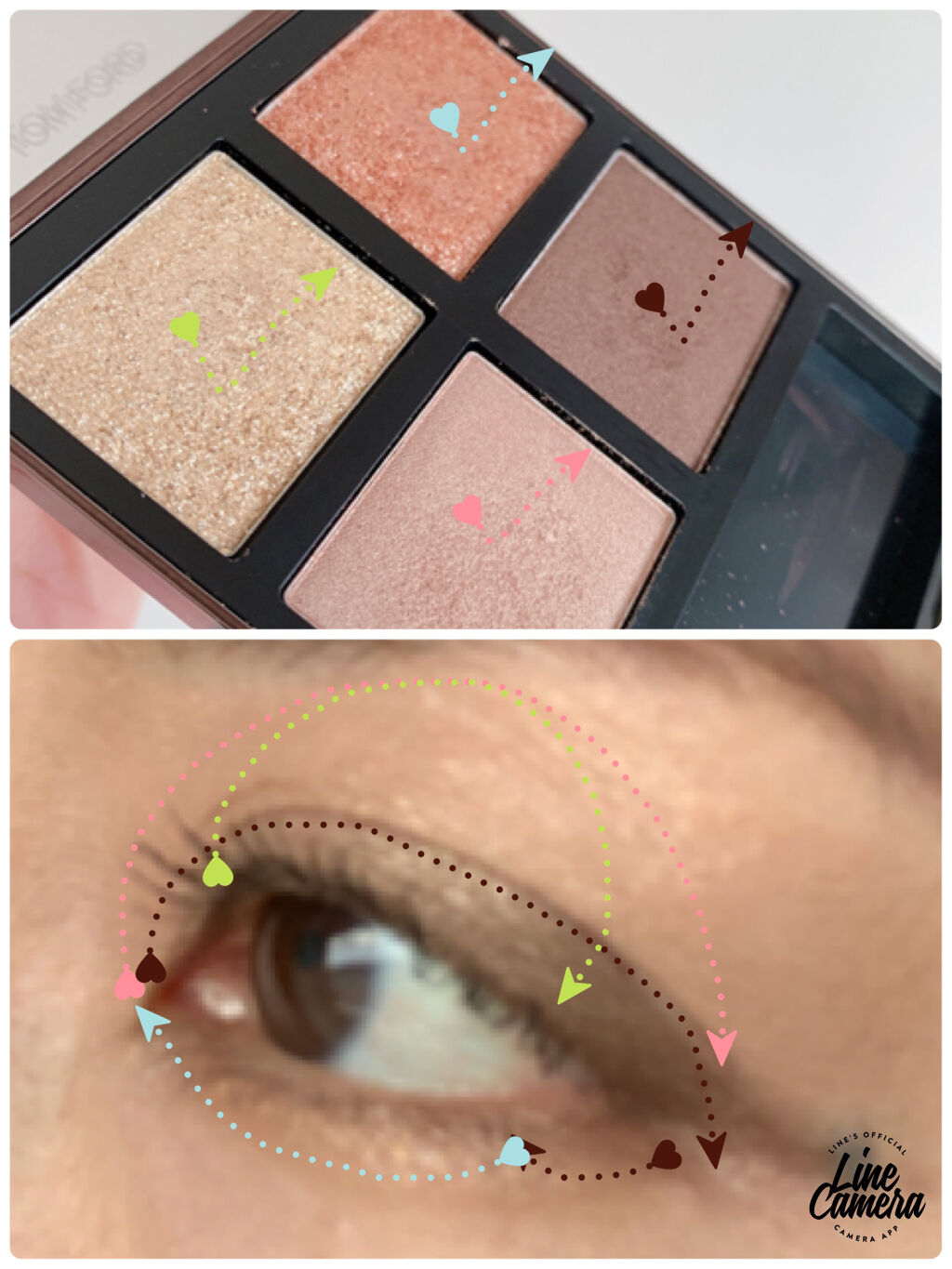 アイ カラー クォード/TOM FORD BEAUTY/アイシャドウパレットを使ったクチコミ（3枚目）