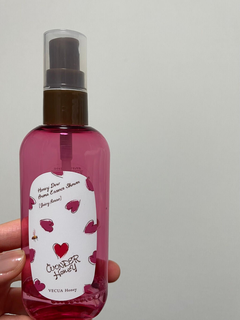 ワンダーハニー アロマエッセンスシャワー/VECUA Honey/香水(その他)を使ったクチコミ(2枚目)