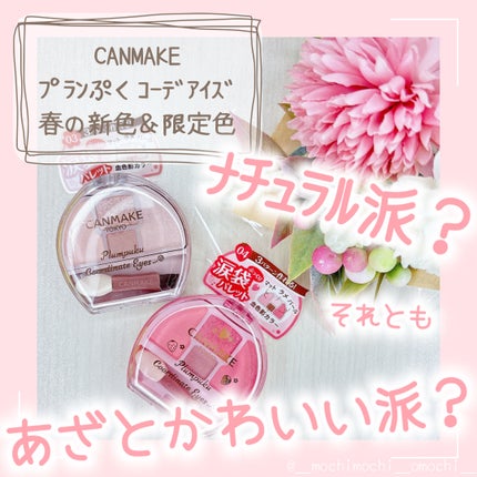 プランぷくコーデアイズ/キャンメイク/パウダーアイシャドウを使ったクチコミ(1枚目)
