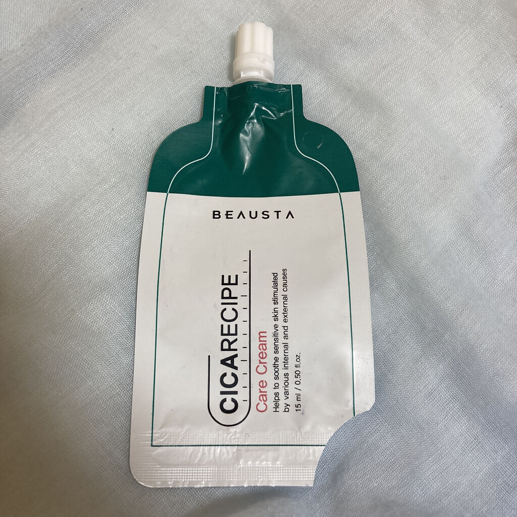 CICA ケアクリーム/BEAUSTA/フェイスクリームを使ったクチコミ（1枚目）