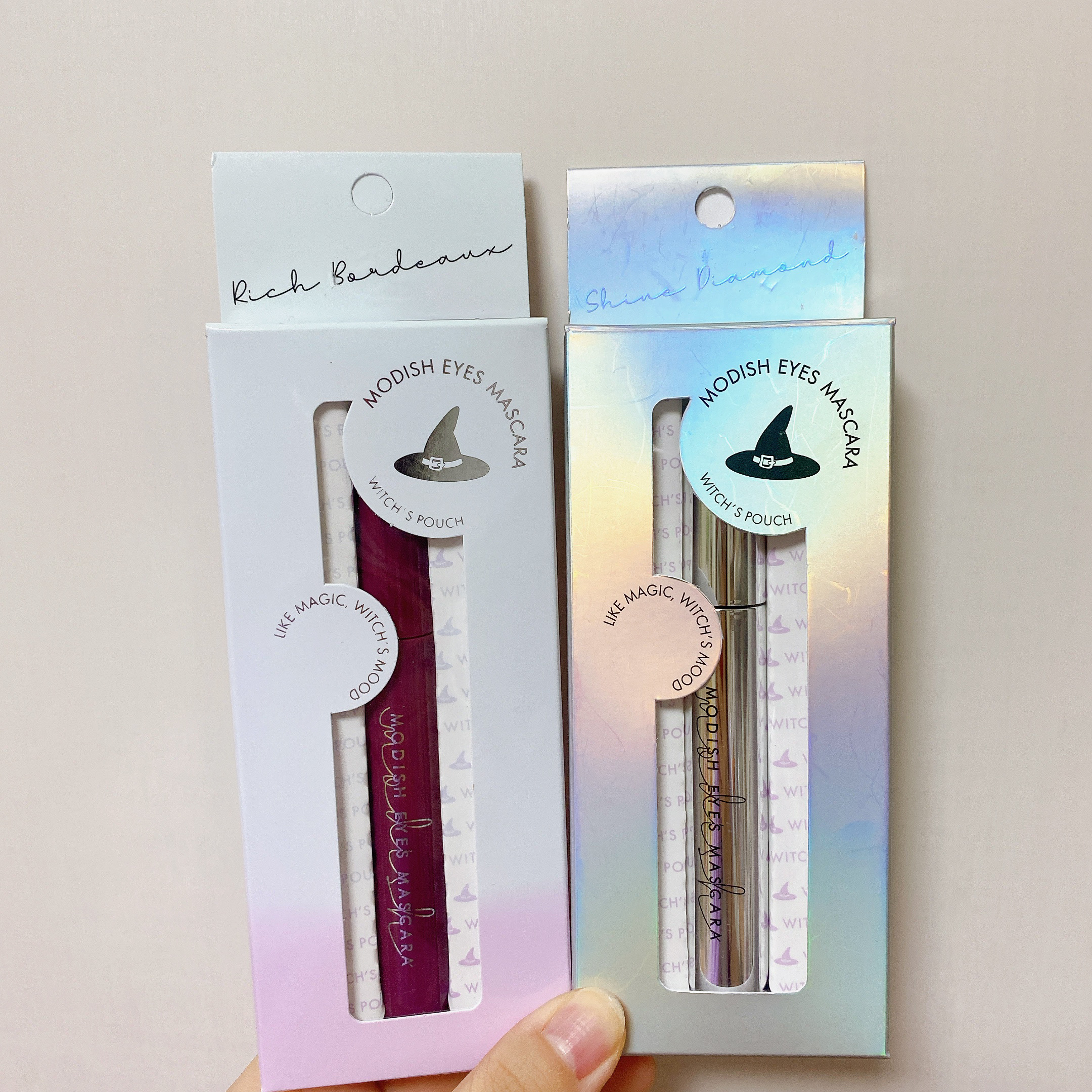 モディッシュアイズマスカラ 04 シャインダイヤモンド/Witch's Pouch/マスカラを使ったクチコミ（1枚目）