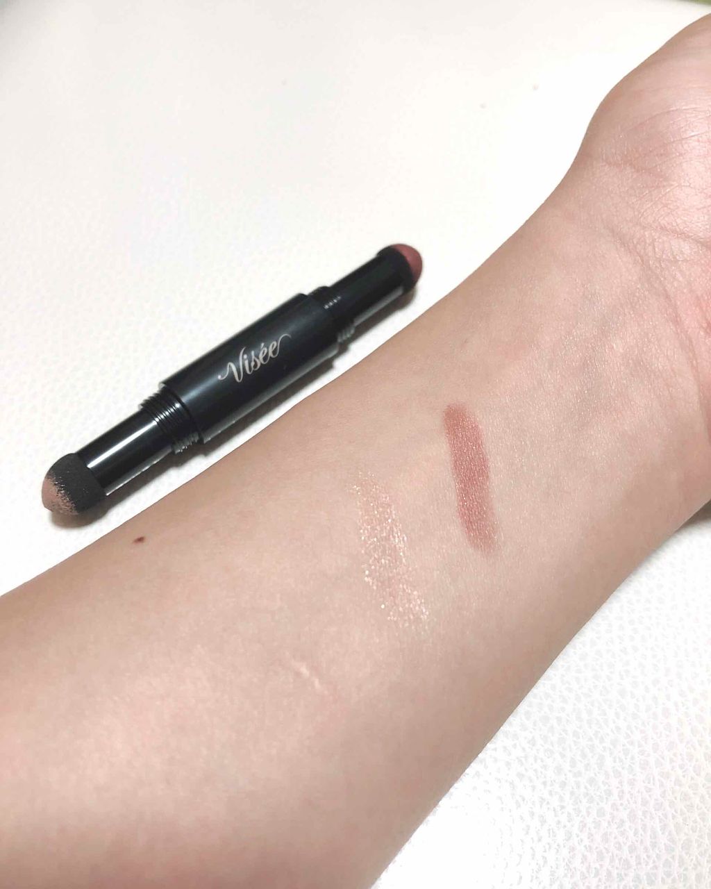 パウダーチップ アイカラー BE-1ピンクベージュ/Visée/アイシャドウパレットを使ったクチコミ（2枚目）