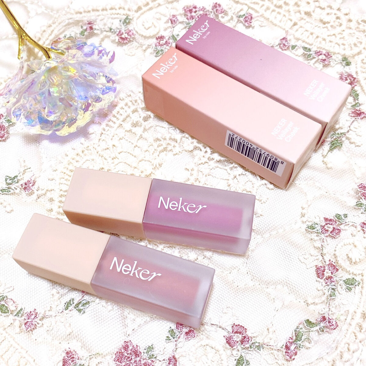 ベールレイヤーチーク/Neker /リキッドチークを使ったクチコミ（1枚目）