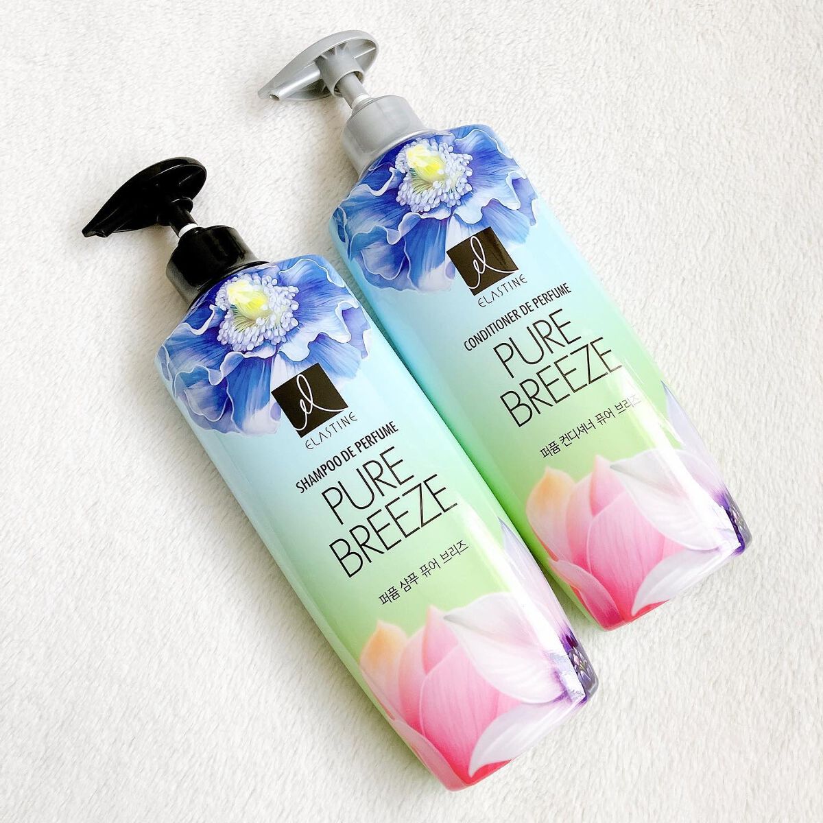 Perfume PURE BREEZE シャンプー／コンディショナー/ELASTINE/シャンプー・コンディショナーを使ったクチコミ（1枚目）