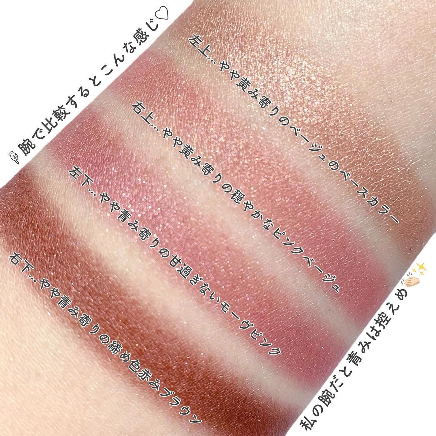 ニュアンス デューイ クリエイター/Visée/アイシャドウパレットを使ったクチコミ(6枚目)