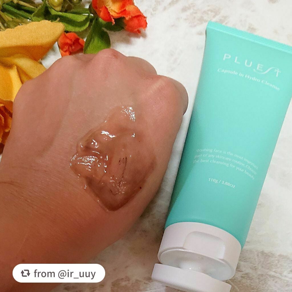 カプセルインハイドロクレンズ/PLUEST/クレンジングジェルを使ったクチコミ(5枚目)