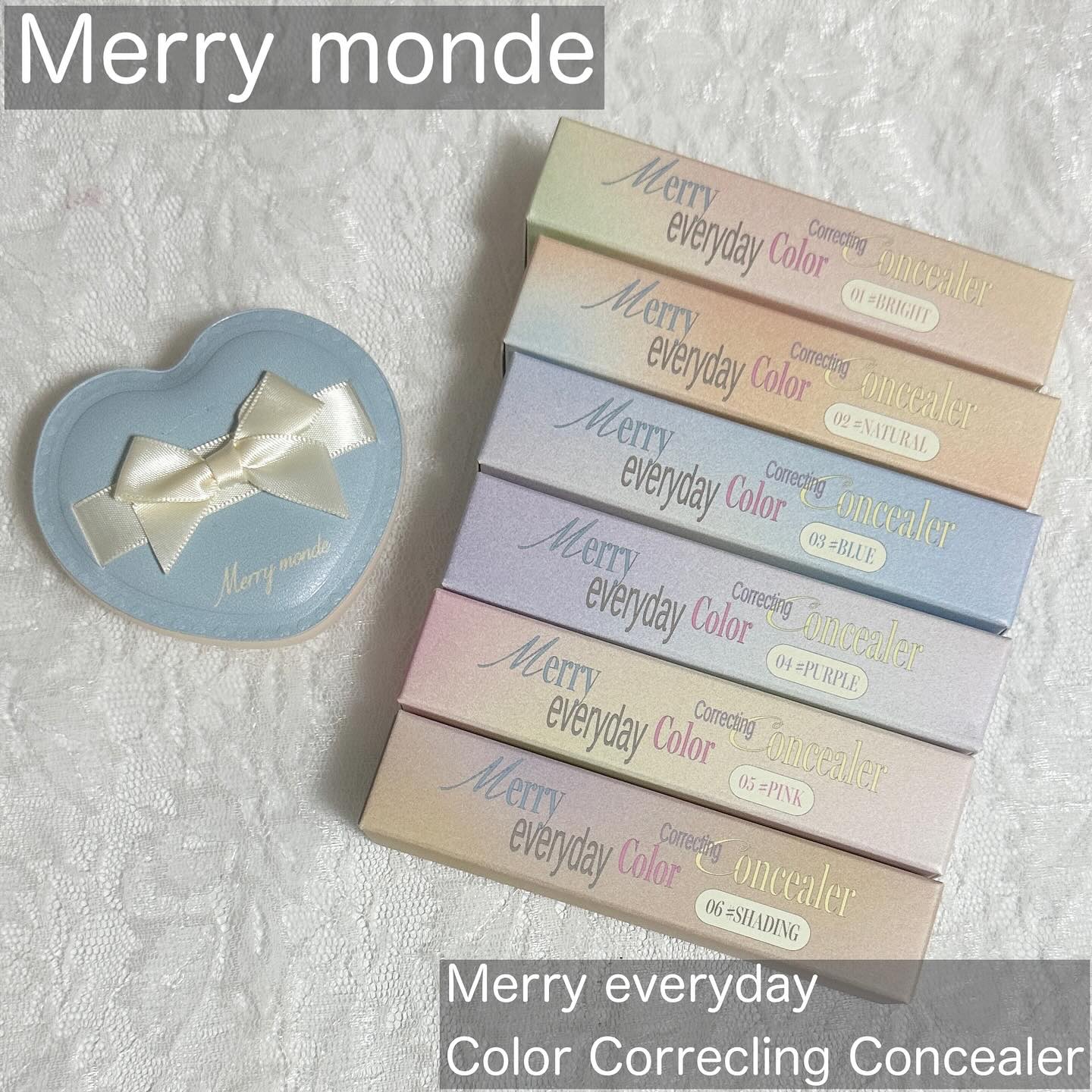 メリーエブリデイカラーコレクティングコンシーラー/Merrymonde/リキッドコンシーラーを使ったクチコミ（1枚目）