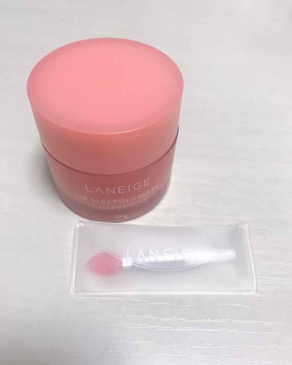 リップスリーピングマスク/LANEIGE/リップバームを使ったクチコミ（1枚目）