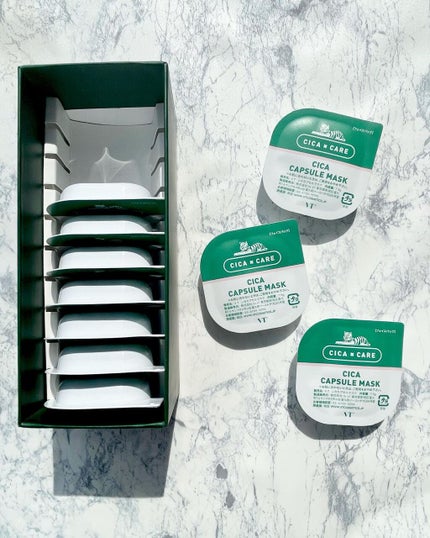 CICA カプセルマスク/VT/洗い流すパック・マスクを使ったクチコミ(3枚目)