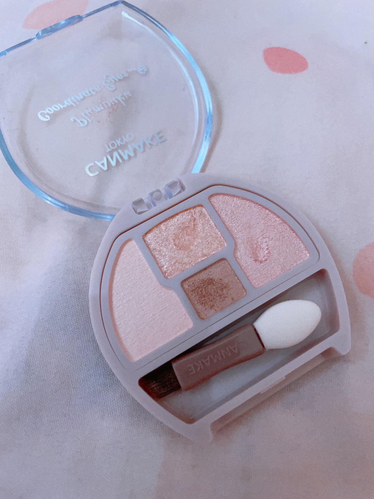 プランぷくコーデアイズ/キャンメイク/パウダーアイシャドウを使ったクチコミ(2枚目)