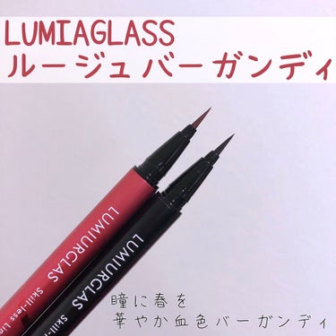 スキルレスライナー/LUMIURGLAS/リキッドアイライナーを使ったクチコミ（1枚目）