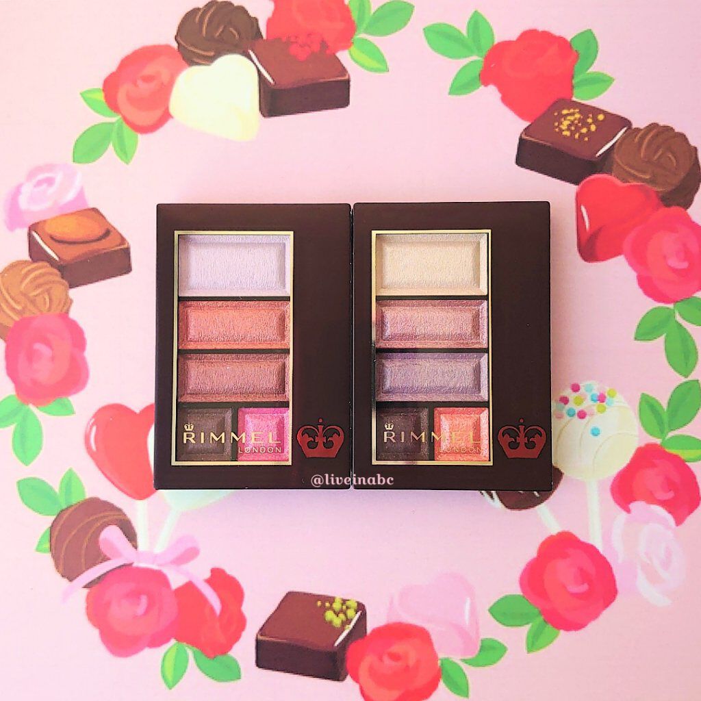 ショコラスウィート アイズ/リンメル ロンドン/アイシャドウパレットを使ったクチコミ（1枚目）