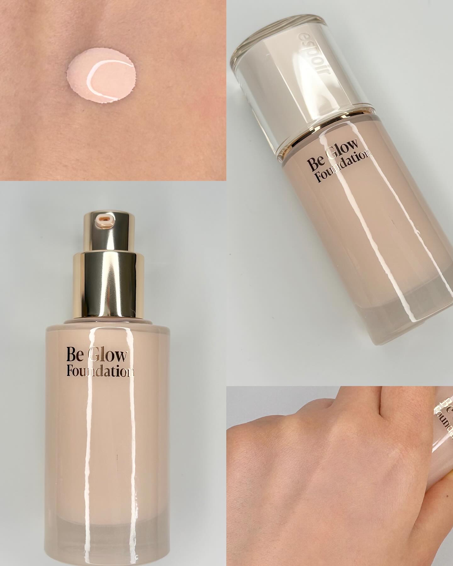 ビーグローファンデーション 3C　ウェディングピーチ/espoir/リキッドファンデーションを使ったクチコミ（1枚目）