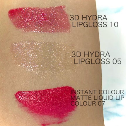 3D hydra lipgloss/KIKO/リップグロスを使ったクチコミ(2枚目)