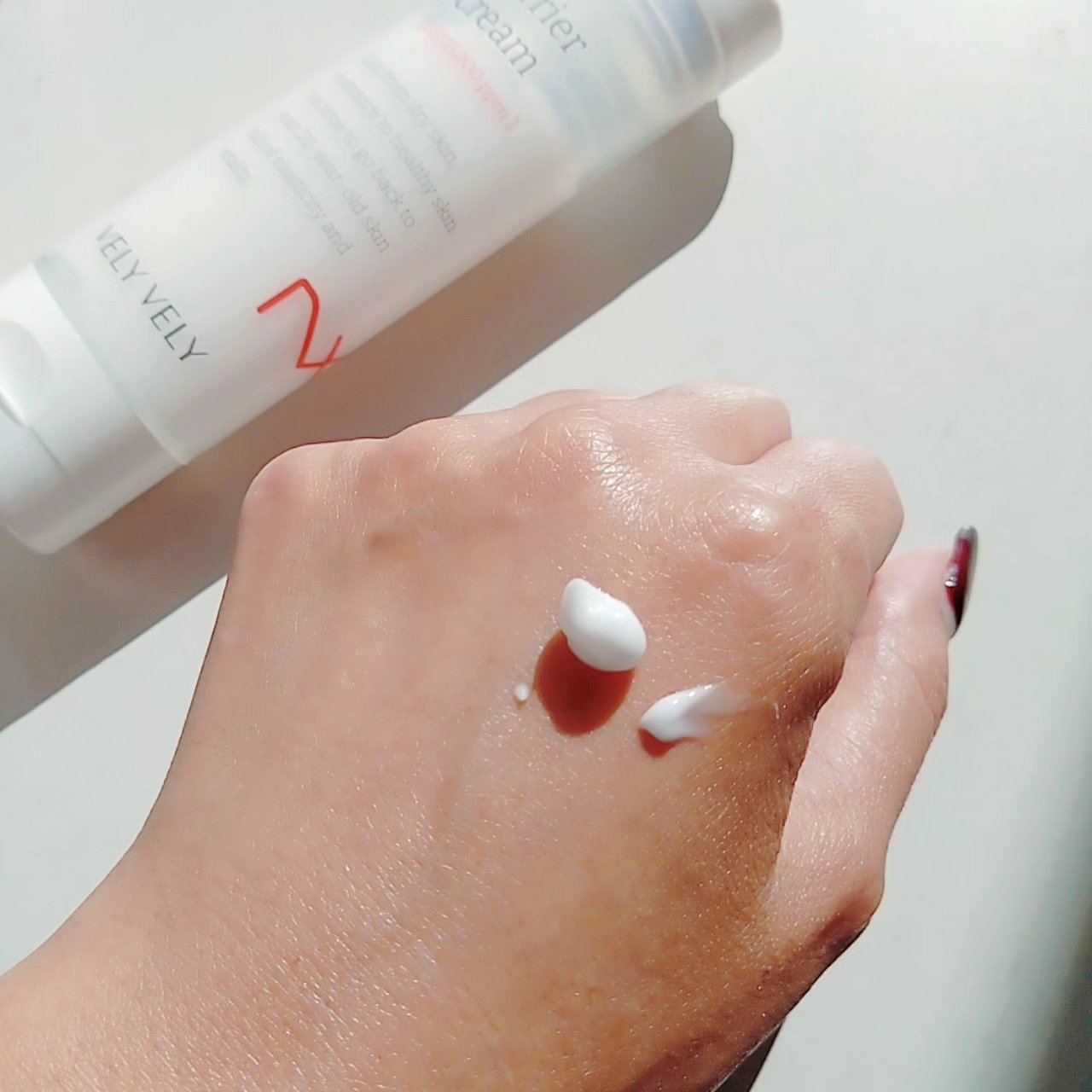 L22バリアクリーム/VELY VELY/フェイスクリームを使ったクチコミ（2枚目）