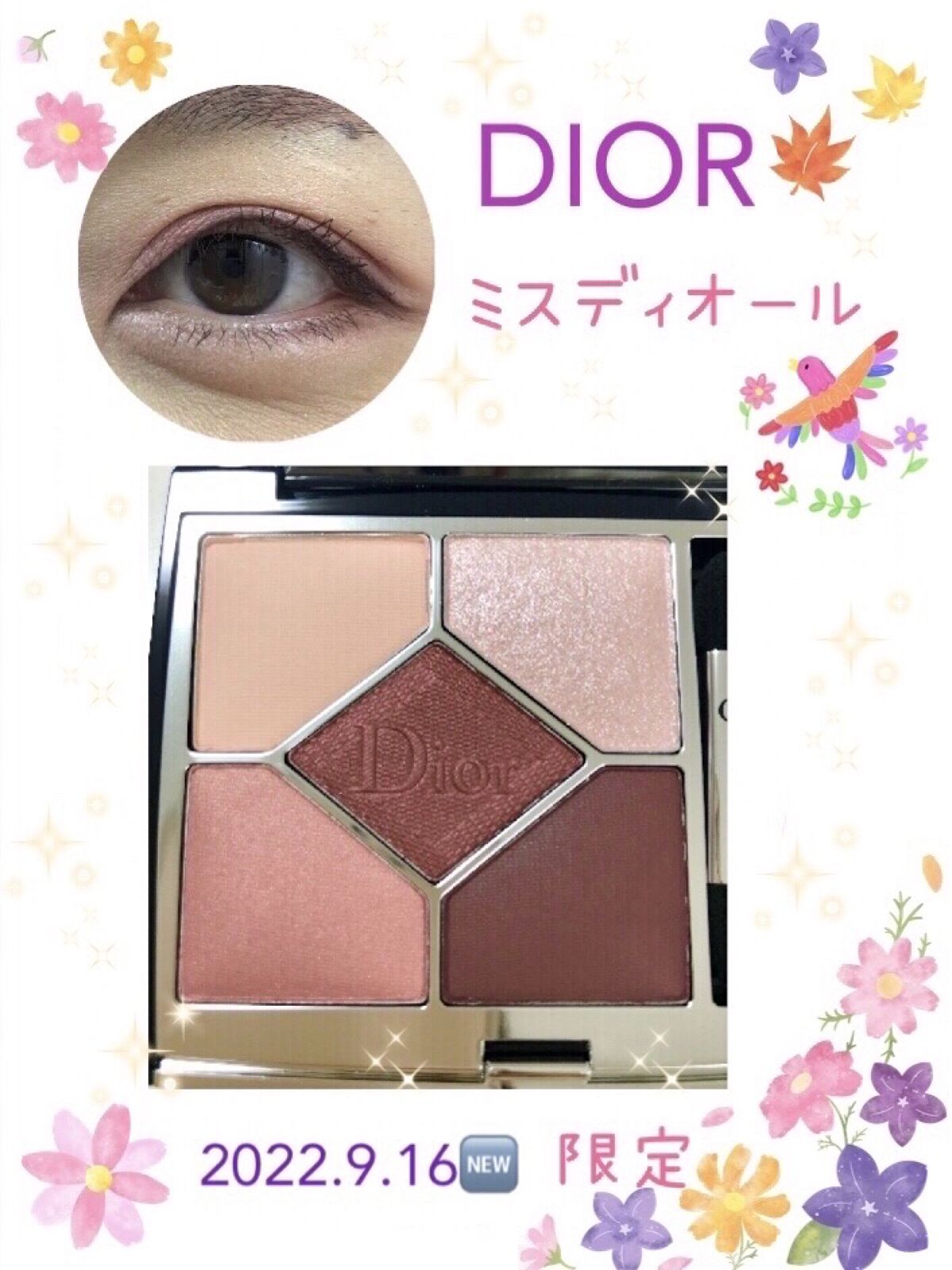 【旧】サンク クルール クチュール/Dior/アイシャドウパレットを使ったクチコミ（1枚目）