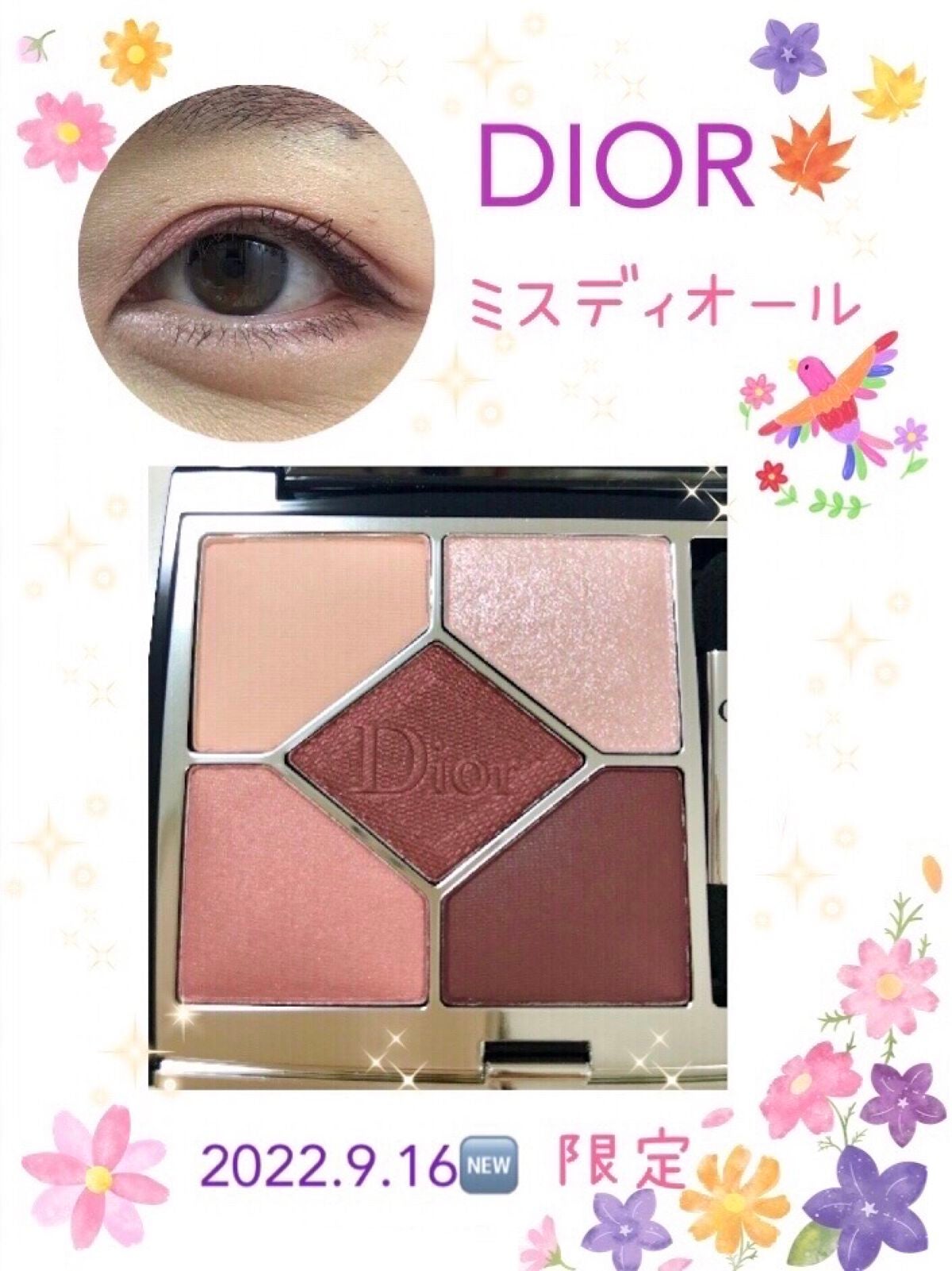 【旧】サンク クルール クチュール/Dior/アイシャドウパレットを使ったクチコミ(1枚目)