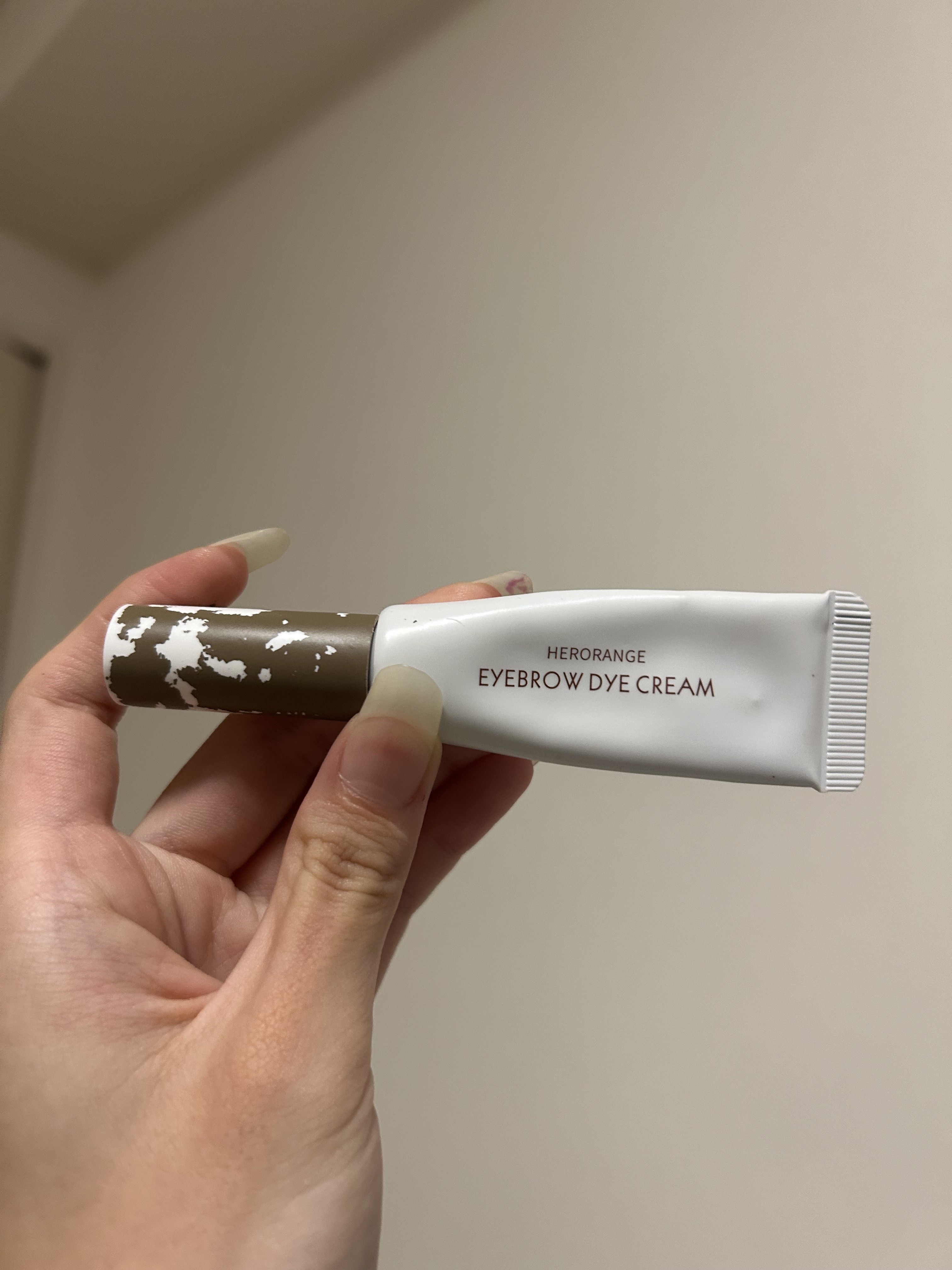 eyebrow dyecream/HERORANGE/眉マスカラを使ったクチコミ（1枚目）