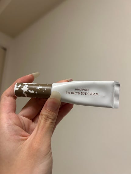 eyebrow dyecream/HERORANGE/眉マスカラを使ったクチコミ(1枚目)