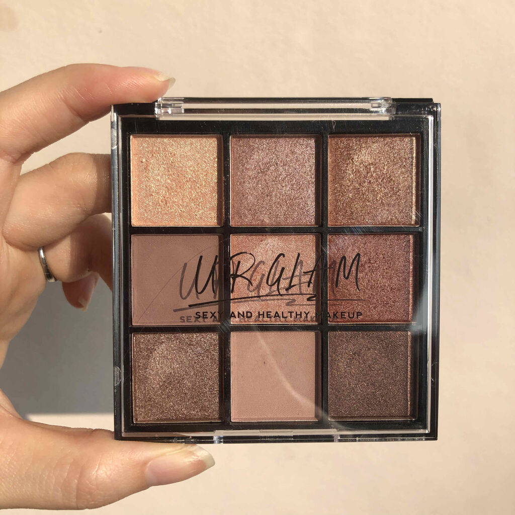 UR GLAM　BLOOMING EYE COLOR PALETTE/U R GLAM/アイシャドウパレットを使ったクチコミ（1枚目）