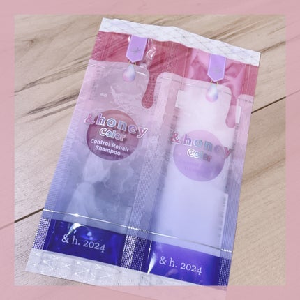 アンドハニー カラー コントロールリペア シャンプー1.0 / ヘアトリートメント2.0/&honey/市販シャンプーを使ったクチコミ(1枚目)