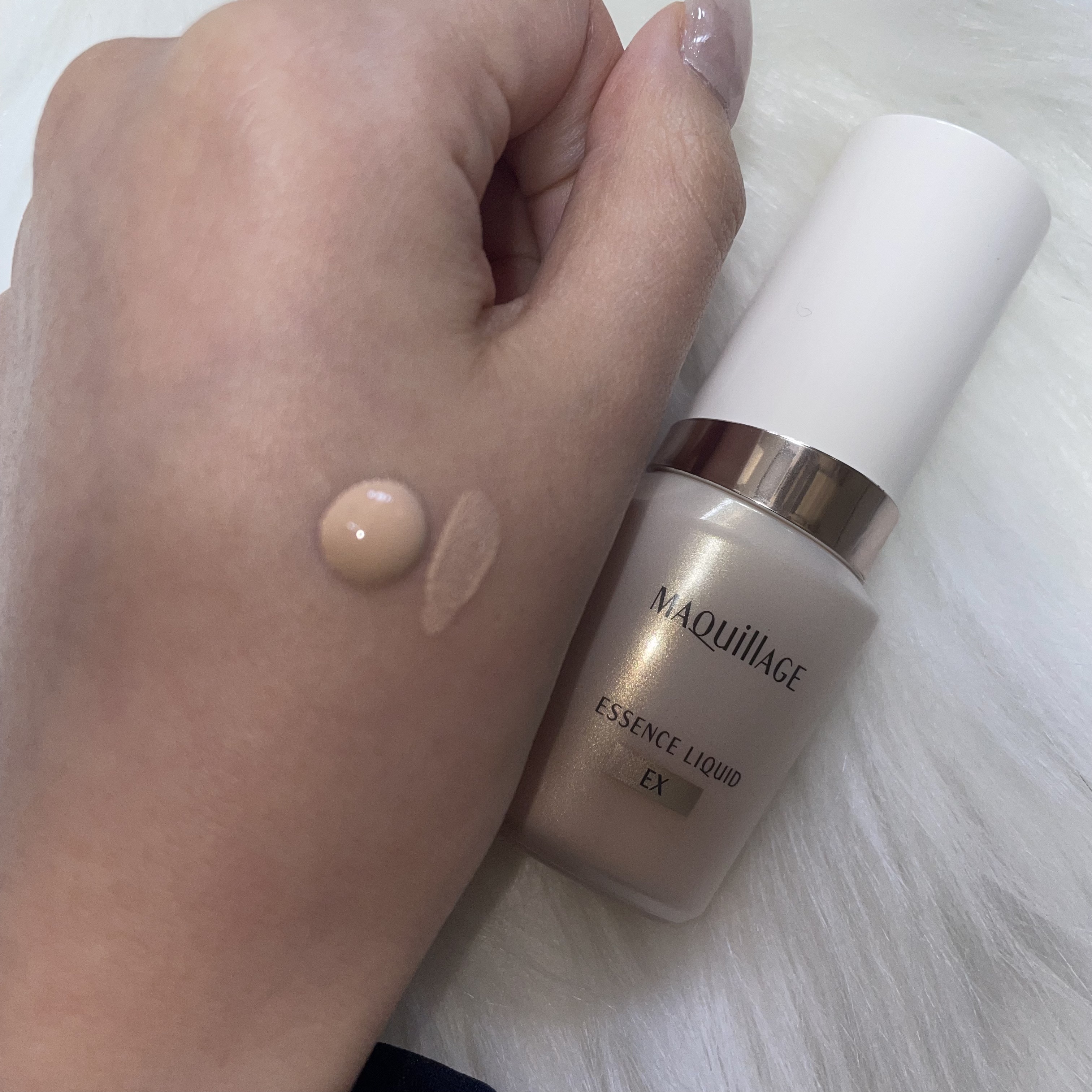 エッセンスリキッド EX/マキアージュ/リキッドファンデーションを使ったクチコミ（3枚目）
