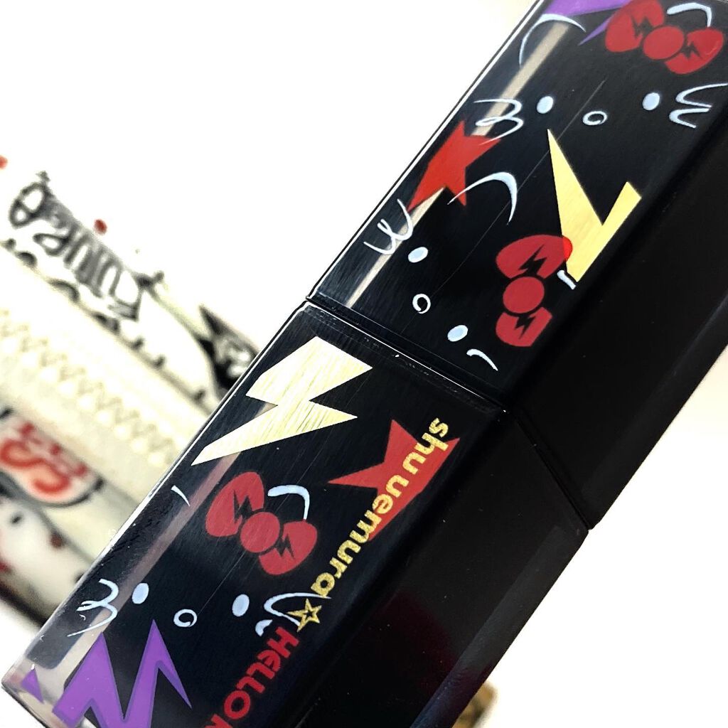 ルージュ アンリミテッド ディスコ グリッツ/shu uemura/口紅を使ったクチコミ(2枚目)