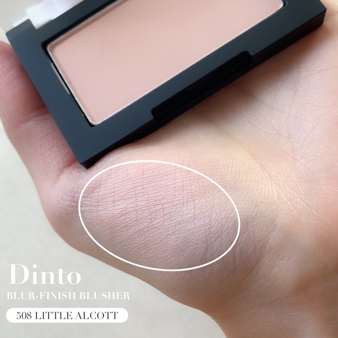 ブラーフィニシュブラッシャー/Dinto/パウダーチークを使ったクチコミ(2枚目)