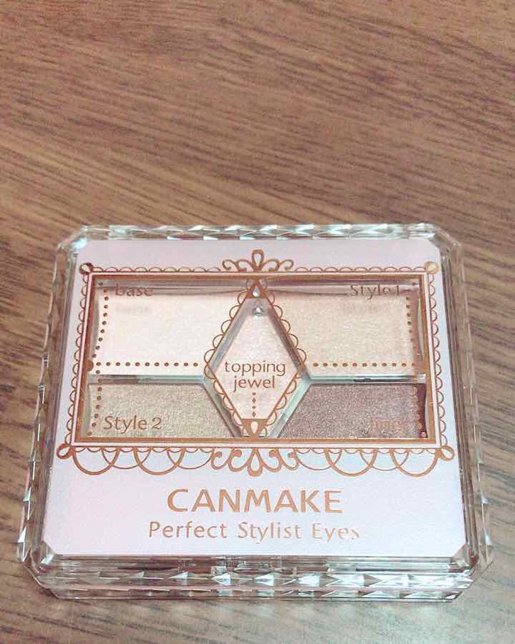 【旧品】パーフェクトスタイリストアイズ/キャンメイク/アイシャドウパレットを使ったクチコミ（1枚目）