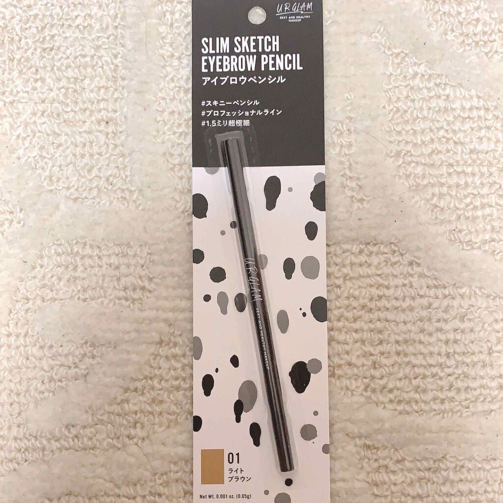 スリムスケッチアイブロウペンシル/U R GLAM/アイブロウペンシルを使ったクチコミ(1枚目)