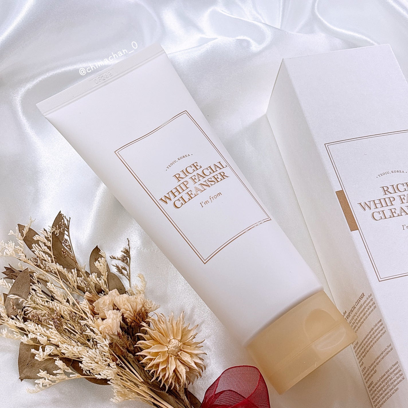 ライスホイップフェイシャルクレンザー/I'm from/洗顔フォームを使ったクチコミ(1枚目)