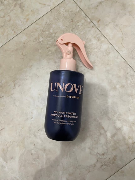 ノーウォッシュウォーターセラムトリートメント/UNOVE/ヘアトリートメントを使ったクチコミ(1枚目)