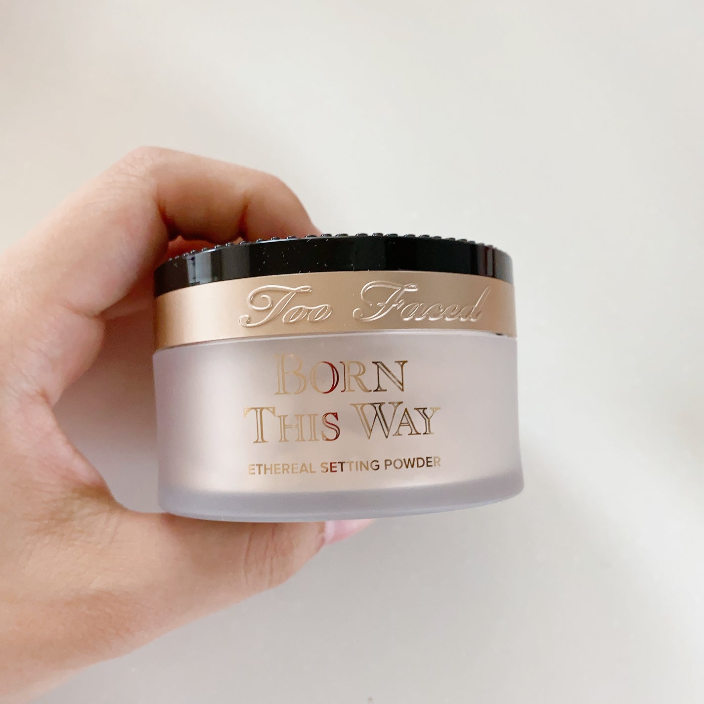 ボーン ディス ウェイ エセリアル セッティング パウダー/Too Faced/ルースパウダーを使ったクチコミ(1枚目)