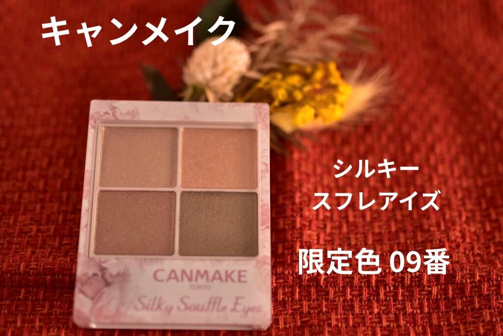 シルキースフレアイズ/キャンメイク/アイシャドウパレットを使ったクチコミ(1枚目)