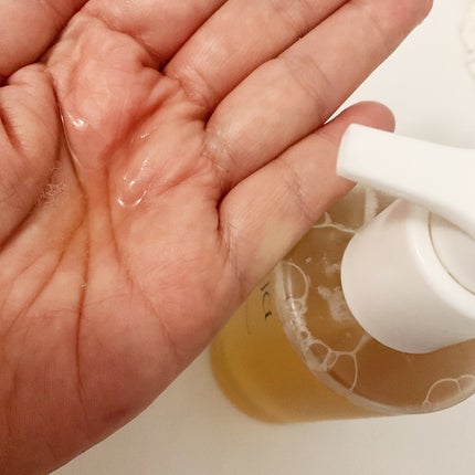 モリンガヘンプpHバランシングジェルクレンザー/NATURAL DERMA PROJECT/クレンジングジェルを使ったクチコミ(2枚目)