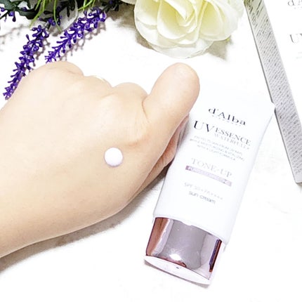 ダルバ ウォータフル トーンアップ サンクリーム(パープル)/ダルバ/日焼け止めクリームを使ったクチコミ(5枚目)