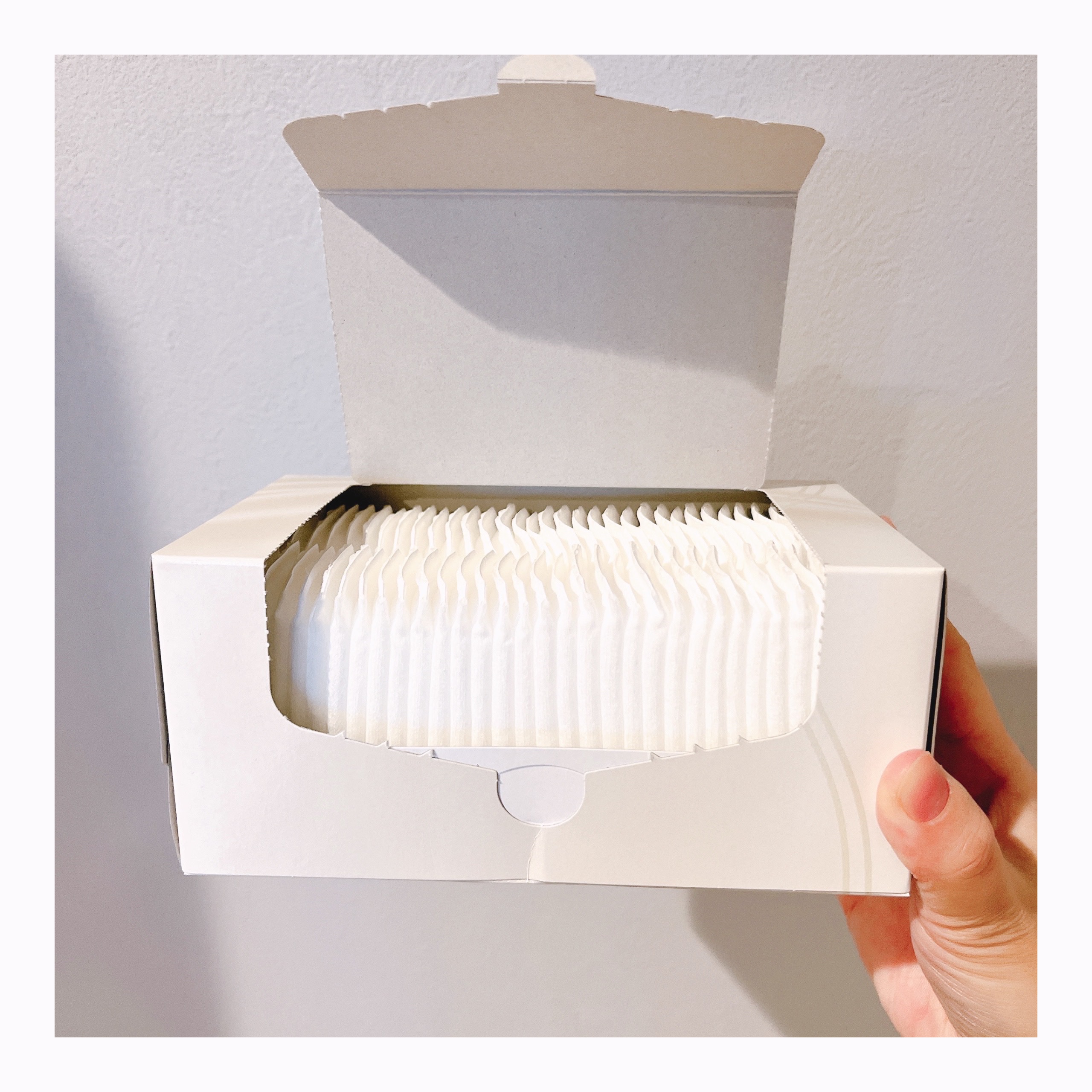 天然シルクで包んだコットンパフ/くらしリズム/コットンを使ったクチコミ（2枚目）