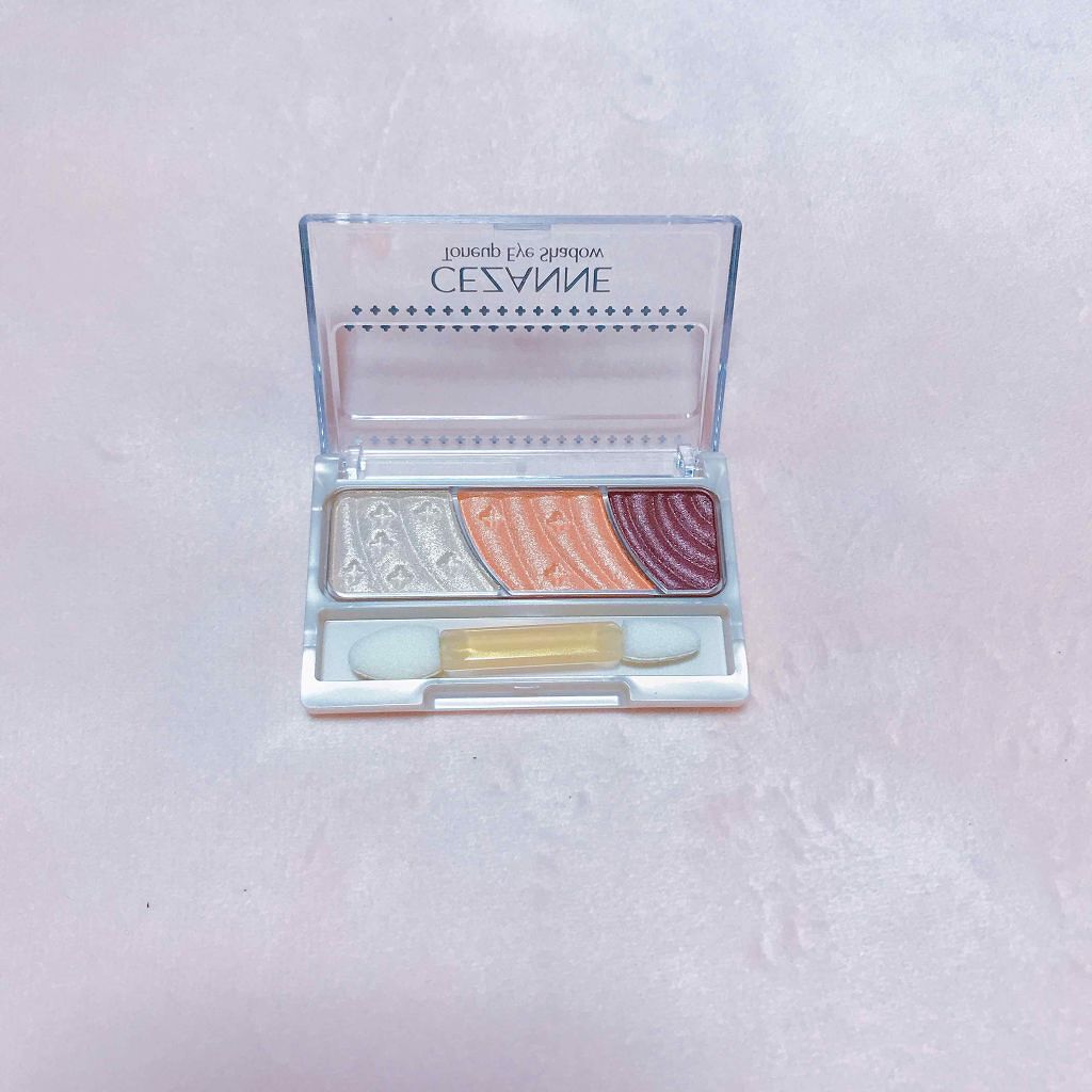 トーンアップアイシャドウ/CEZANNE/アイシャドウパレットを使ったクチコミ（1枚目）