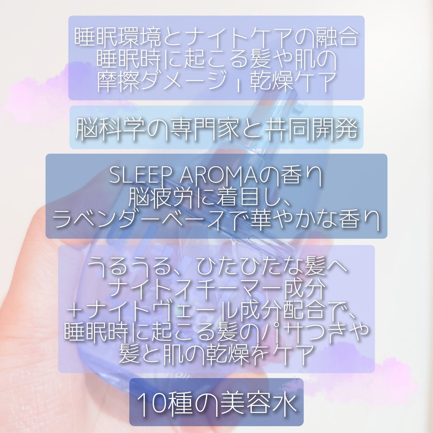 アクアナイト マルチ ヘア&ボディオイル/ululis/ヘアオイルを使ったクチコミ(2枚目)