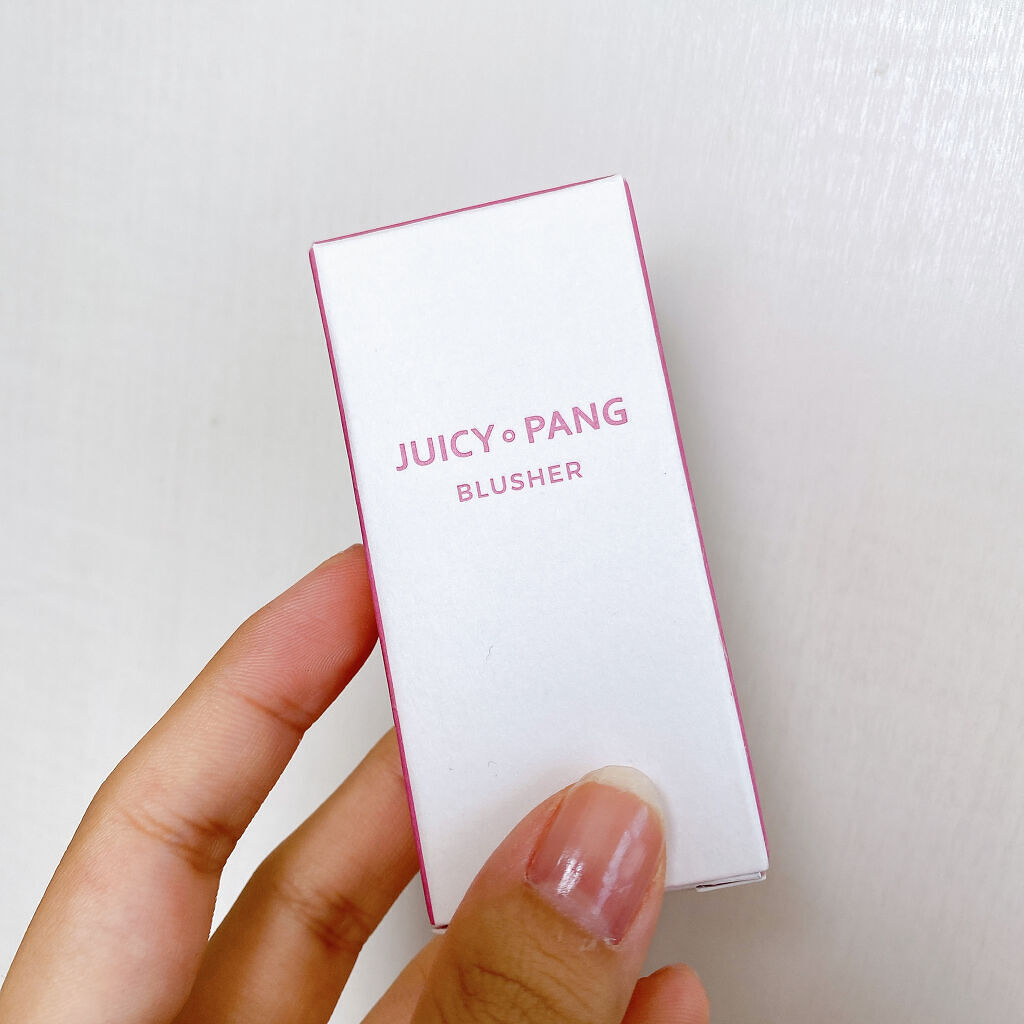 ジューシー パン ウォーター ブラッシャー VL01 GRAPE/A’pieu/リキッドチークを使ったクチコミ（3枚目）