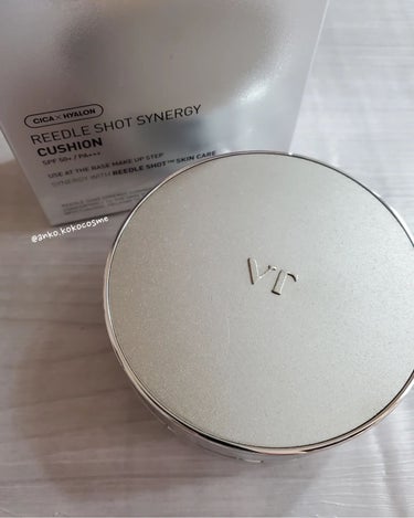 VT リードルショットシナジークッションのクチコミ「しっとり、カバー、ツヤクッション✩.*˚
VT cosmetics
REEDLE SHOT S.....」（1枚目）