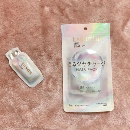 ザビューティ うるツヤチャージヘアパック/エッセンシャル/ヘアマスク・ヘアパックを使ったクチコミ(6枚目)