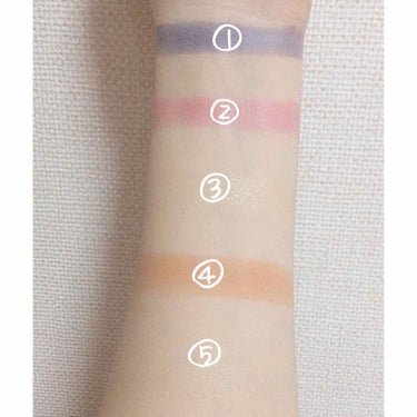 UR GLAM　BLOOMING EYE COLOR PALETTE/U R GLAM/アイシャドウパレットを使ったクチコミ（2枚目）