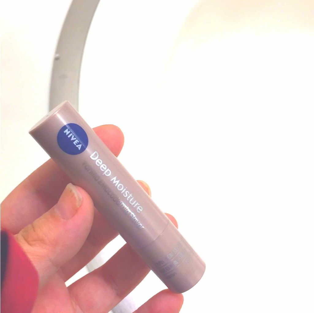 ニベア ディープモイスチャーリップ/ニベア/リップクリームを使ったクチコミ（1枚目）