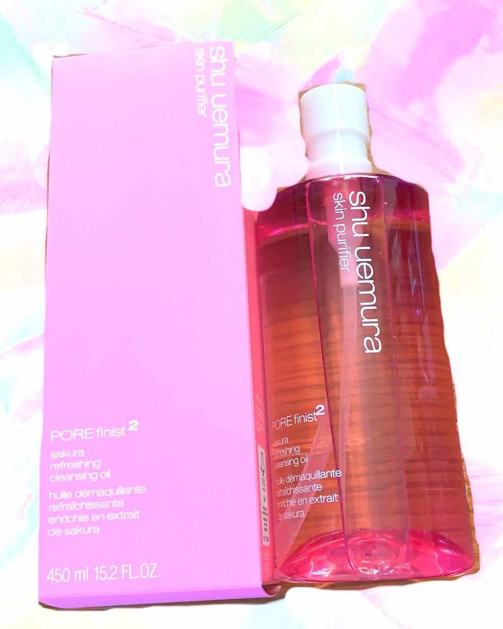 フレッシュ クリア サクラ クレンジング オイル/shu uemura/オイルクレンジングを使ったクチコミ(1枚目)