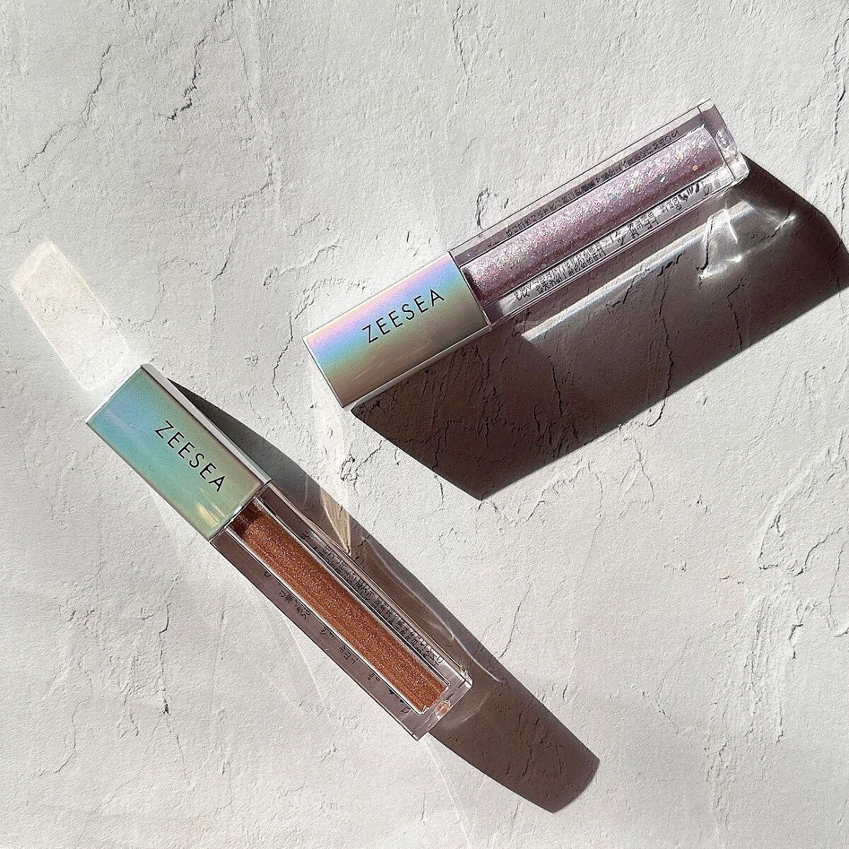 ダイヤモンドシリーズ 星空リキッドアイシャドウ/ZEESEA/リキッドアイシャドウを使ったクチコミ(4枚目)